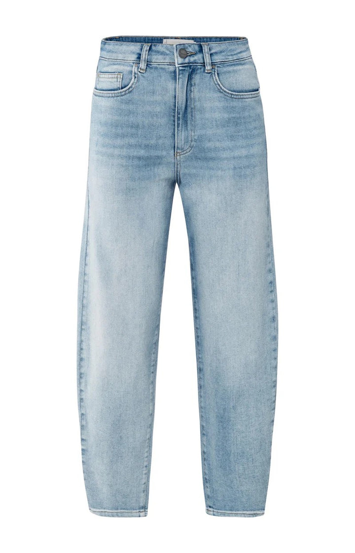 Loose Fit Hw Denim - Blue Denim