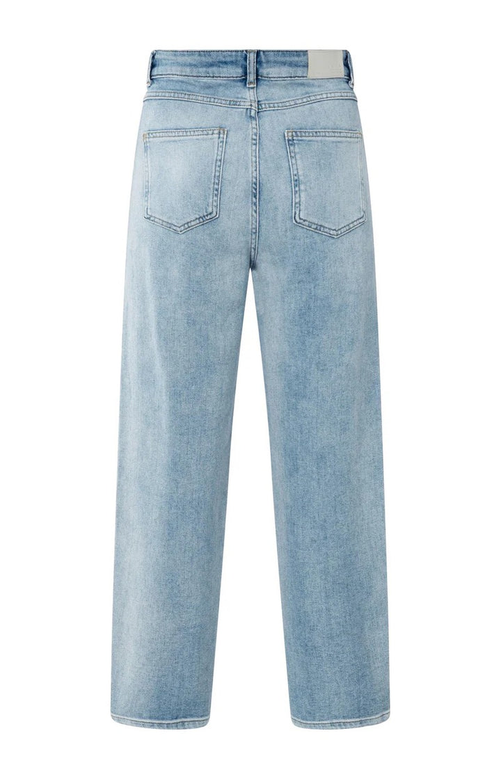 Loose Fit Hw Denim - Blue Denim