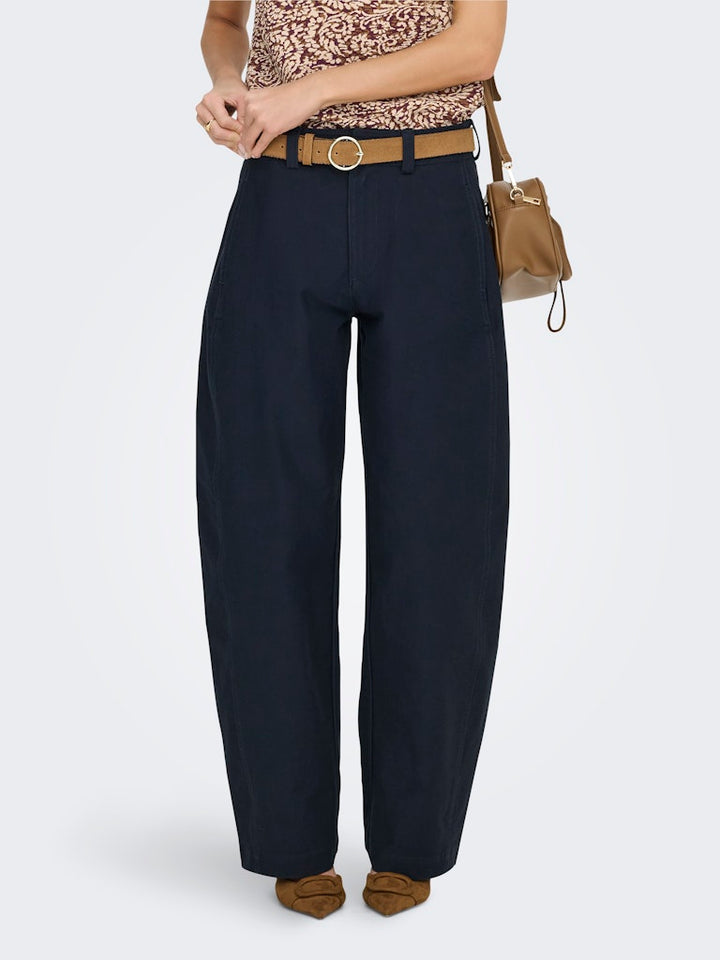 Onlclair Mw Barrel Pant Pnt Noos - Navy