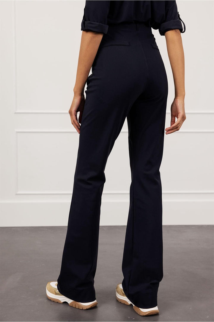 Flair Bonded Trousers - Navy