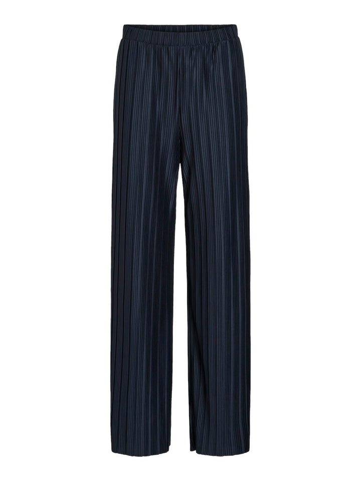 Vitahlia Hw Wide Pants/pb - Navy