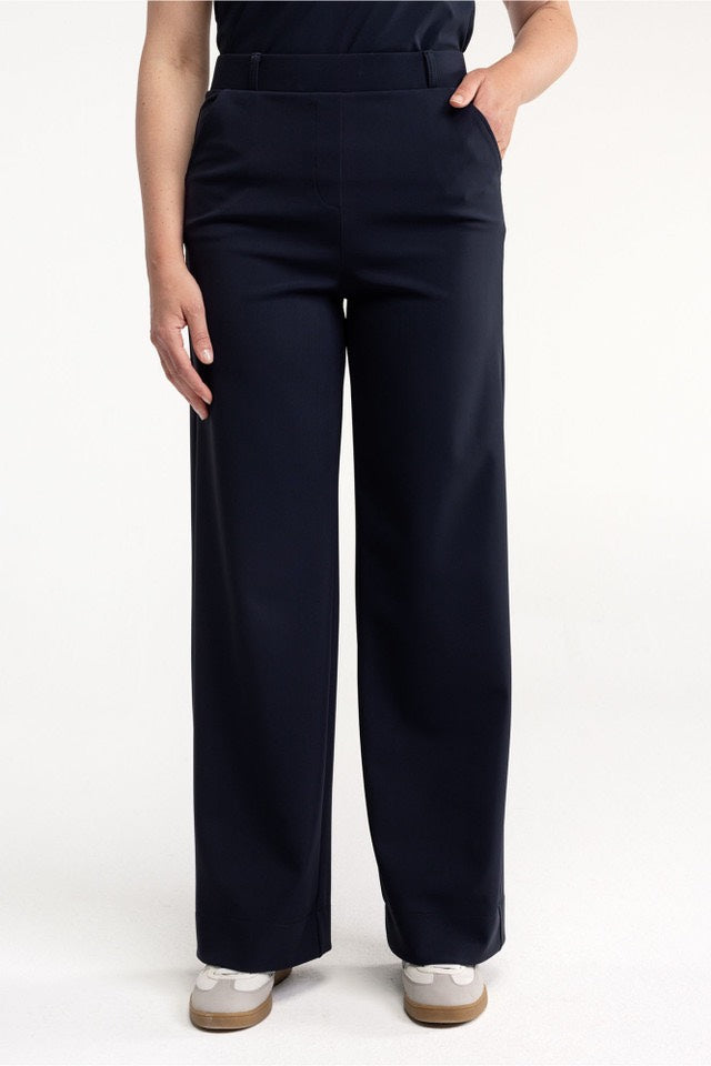 Lexie Bonded Trousers - Navy