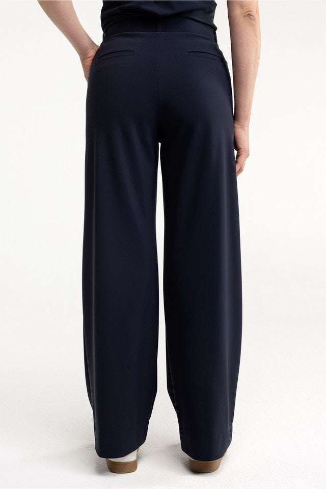 Lexie Bonded Trousers - Navy