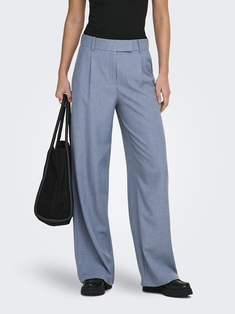 Onllinda Hw Str Mel Pants Tlr Noos - Blauw Melee