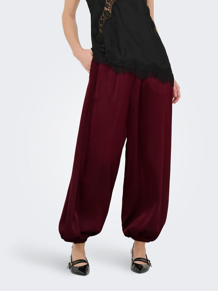 Jdycassy Life Balloon Pant Wvn Exp - Bordeaux