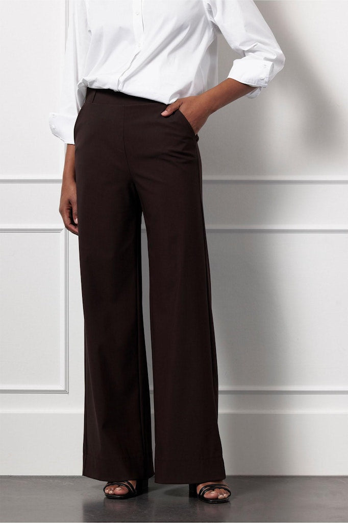 Lexie Bonded Trousers - Bruin