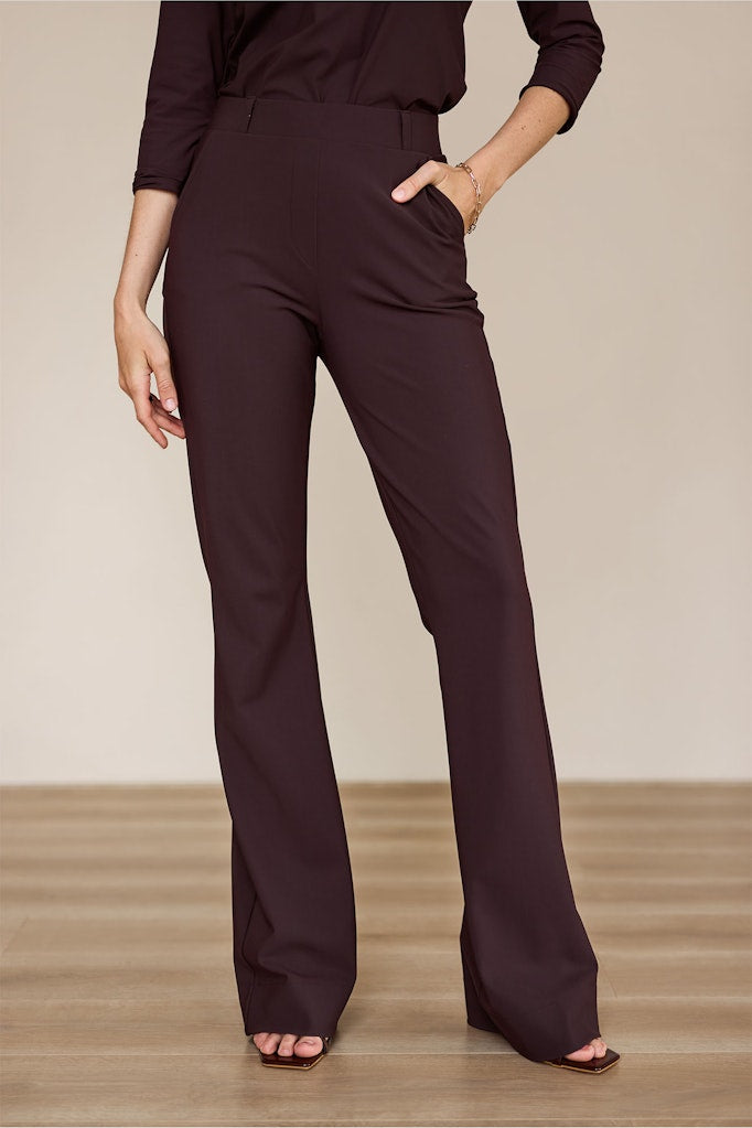 Flair Bonded Trousers - Bruin