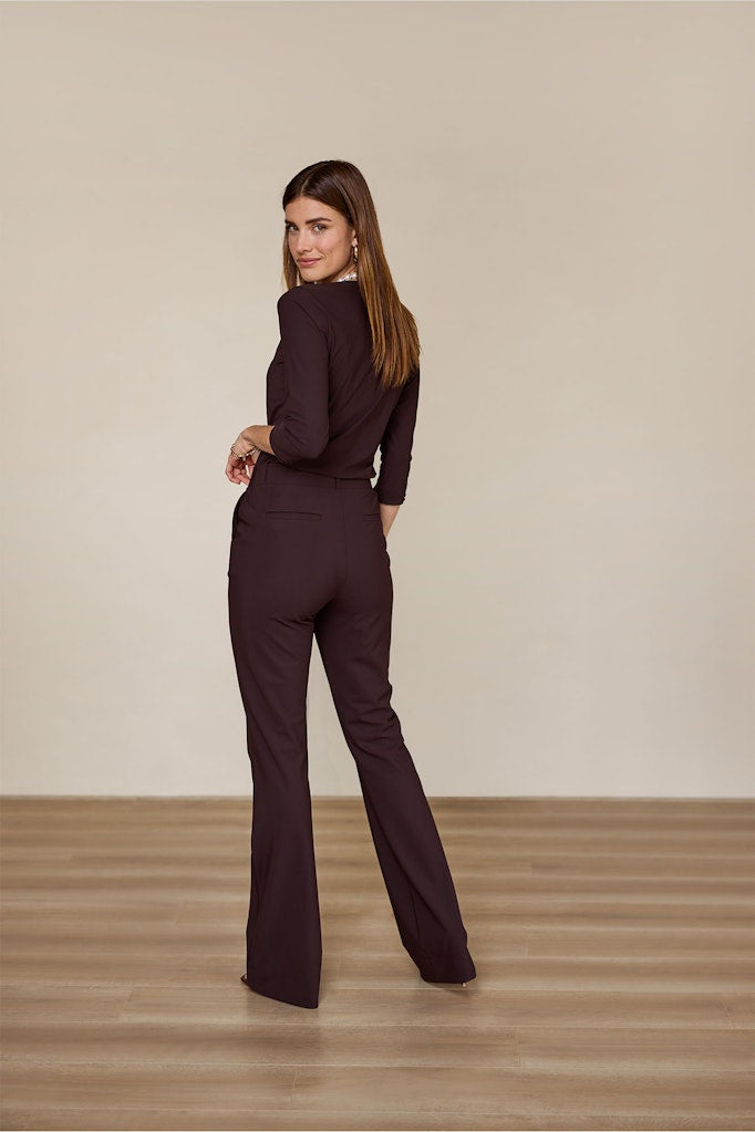 Flair Bonded Trousers - Bruin