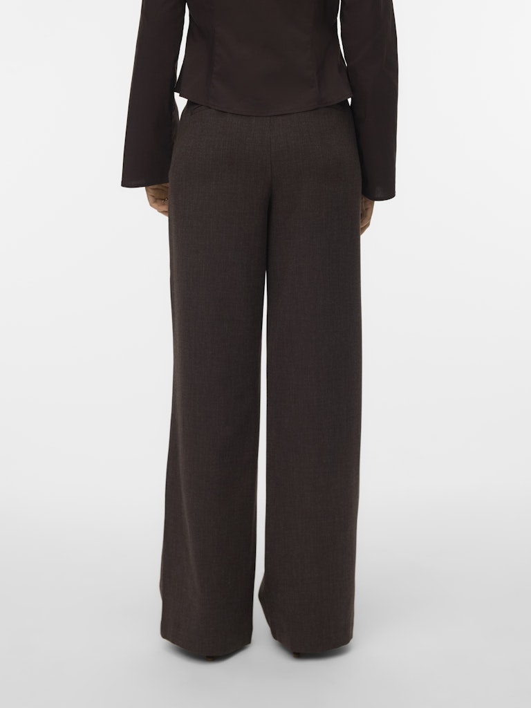 Vmbestie Hw Wide Pant Noos - Bruin
