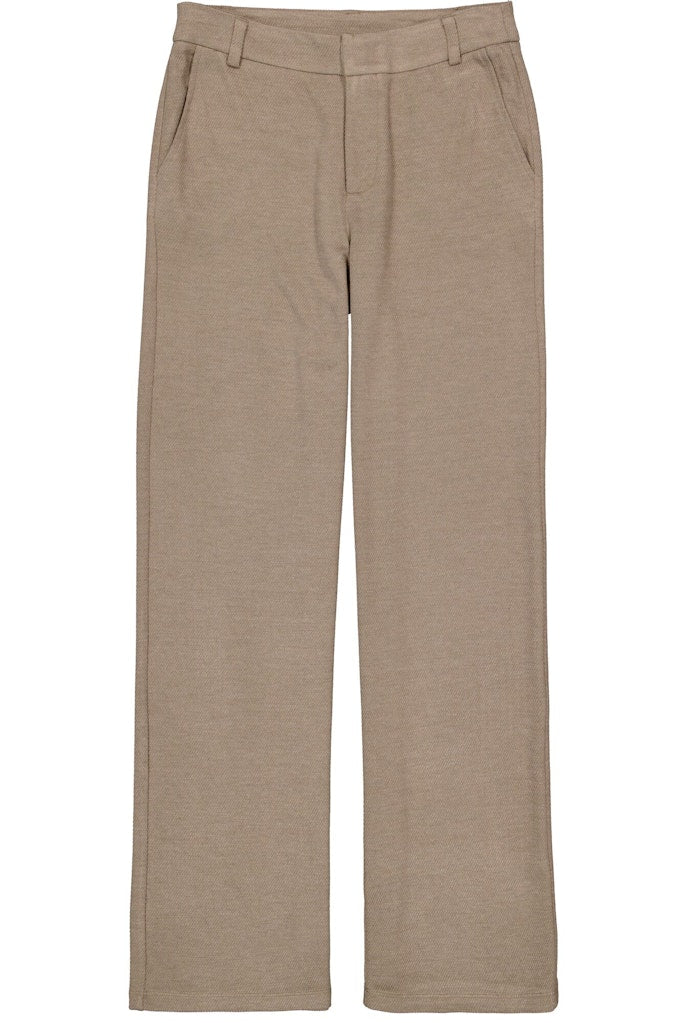 Garcia Lange Taupe Kleur Broek - Taupe