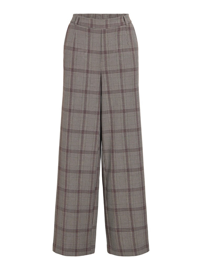 Vivarone Pattern Hw Wide Pant - Noos - Bruin Dessin