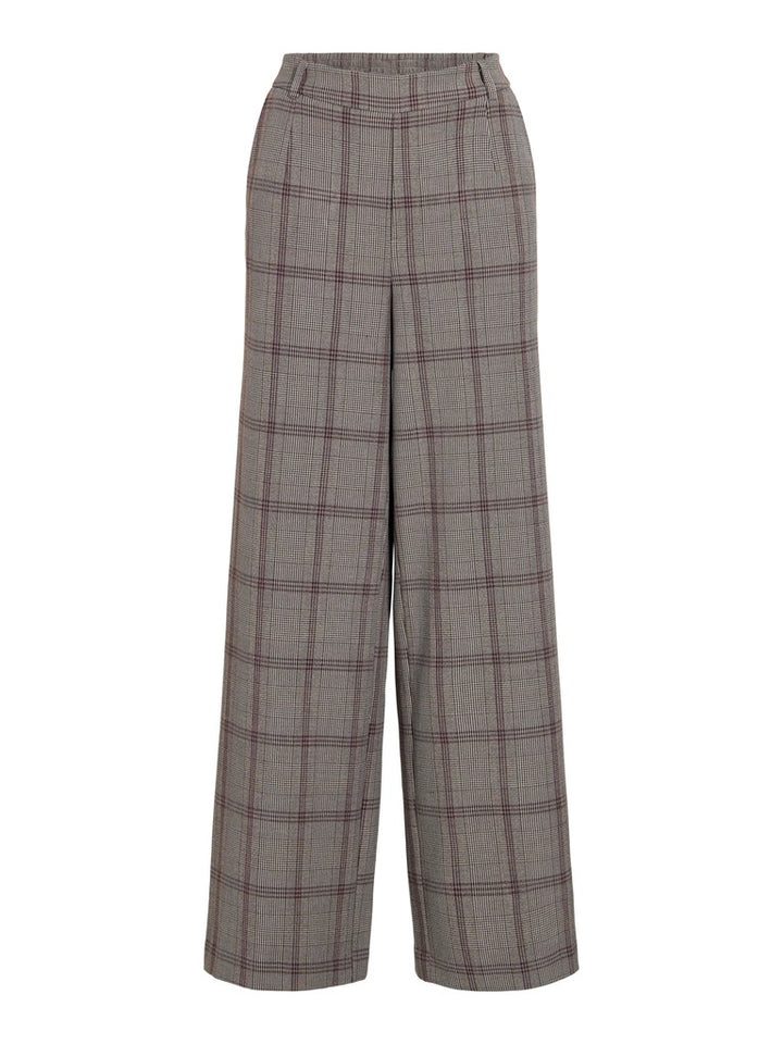 Vivarone Pattern Hw Wide Pant - Noos - Bruin Dessin