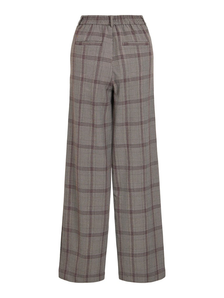 Vivarone Pattern Hw Wide Pant - Noos - Bruin Dessin