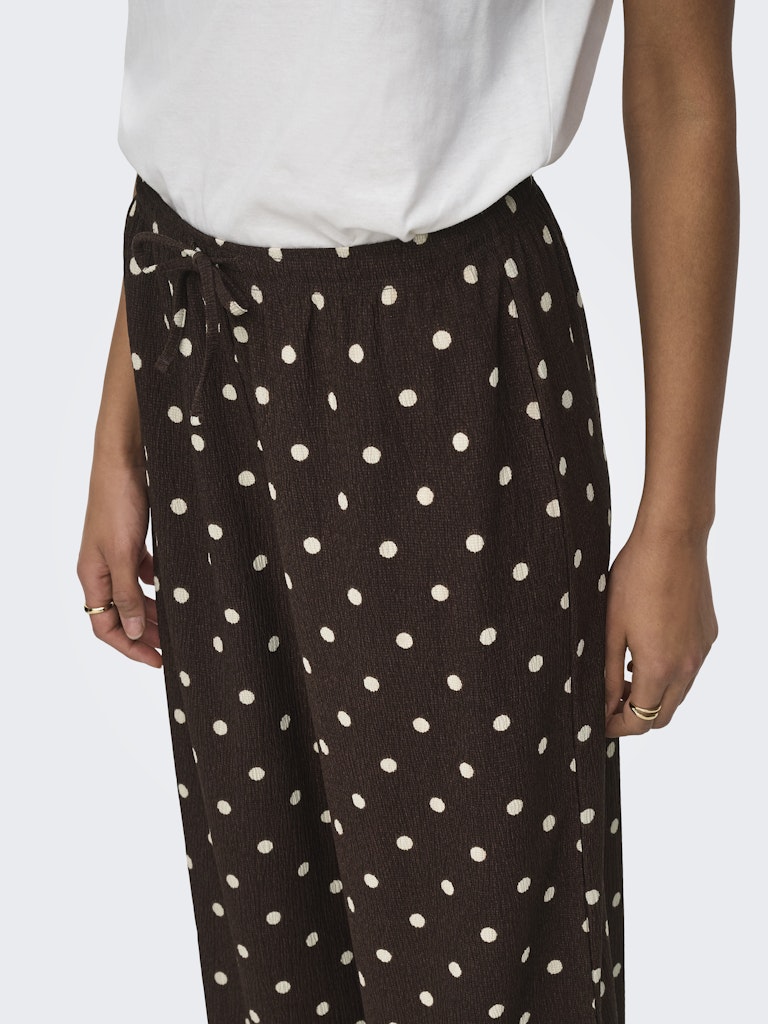 Jdydebbie New Loose Pant Jrs Dia - Bruin Dessin
