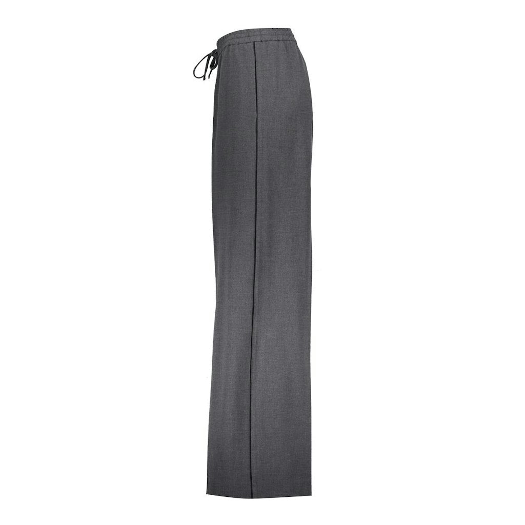 Pants Flair + Piping - Grijs