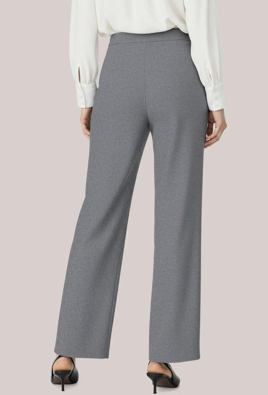 Hdnina Hw Pleated Pants - Grijs Melee