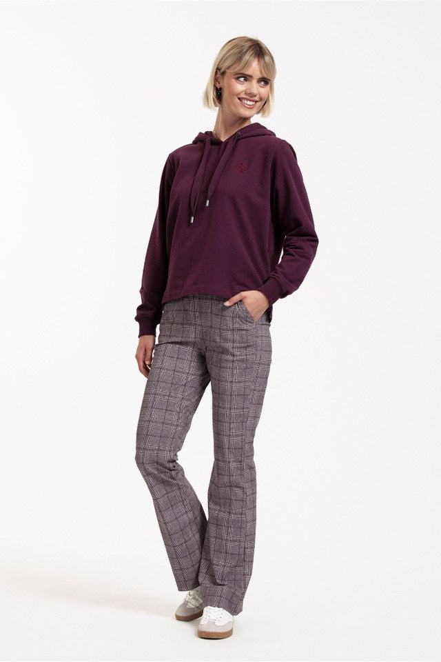 Flair Check Trousers - Grijs Dessin