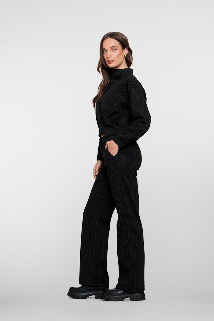 Pants Stripe - Zwart Dessin