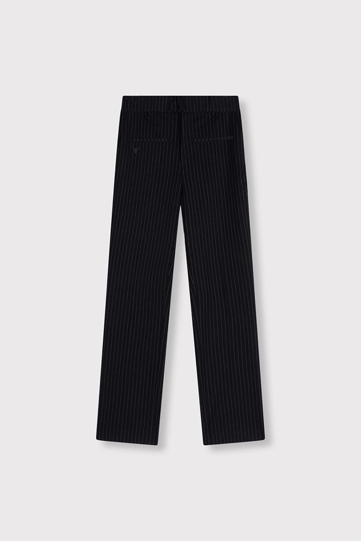 Relaxed Mix Suit Pant - Zwart Dessin