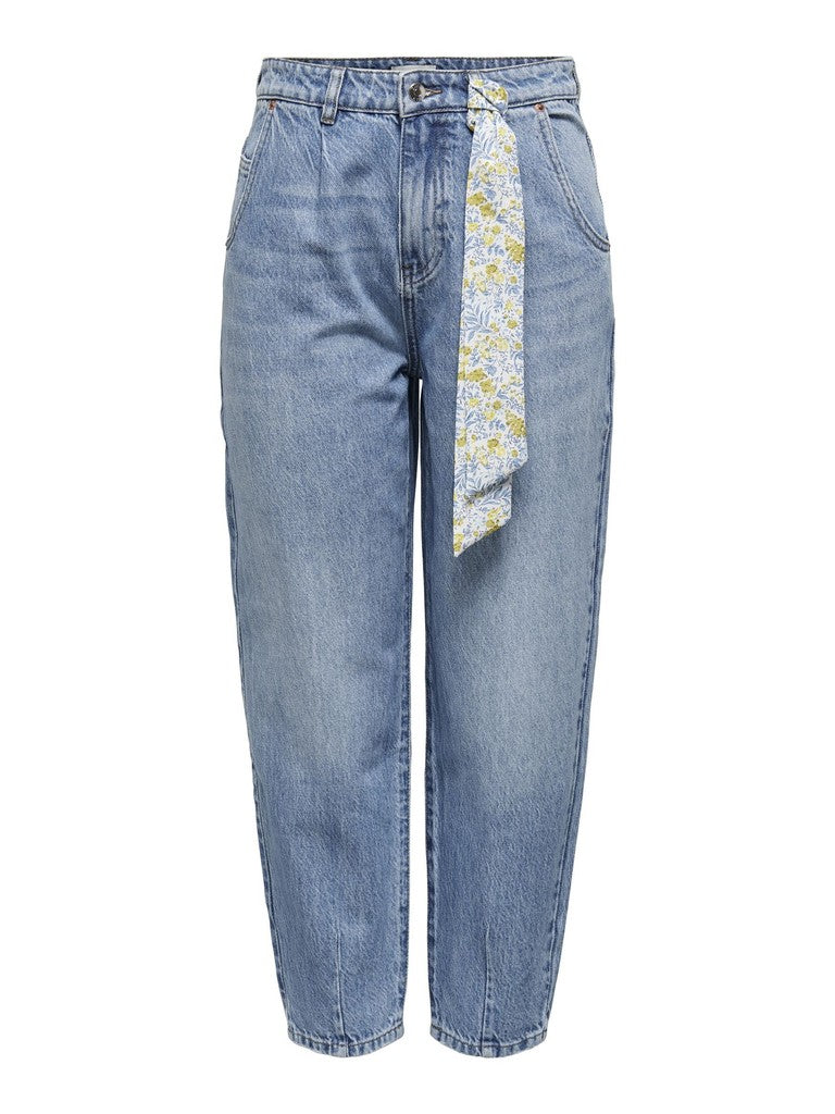 Onlverna Life Lb Bolloon Denim - Blue Denim