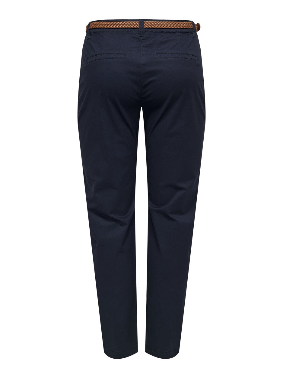 Jdychicago Mw Belted Chino - Navy
