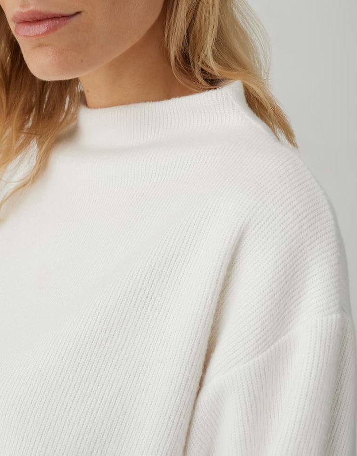 Opus Gewil sweater dames off-white