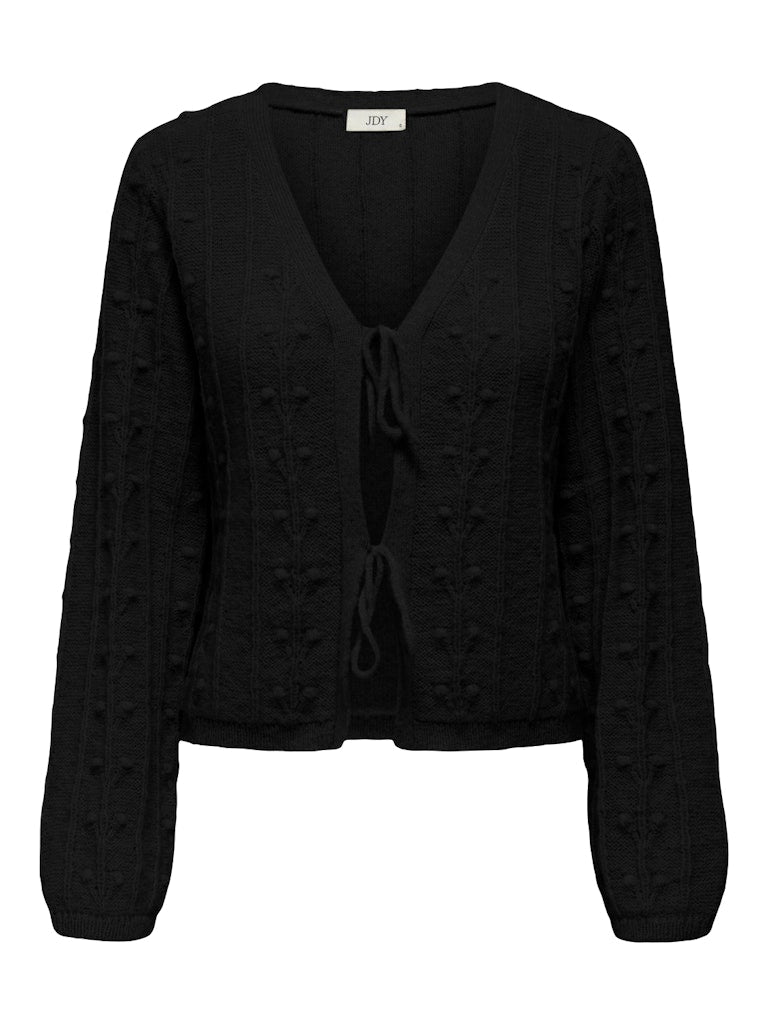 Jacqueline de Yong 15351394 Sigrid vest gebreid dames - zwart