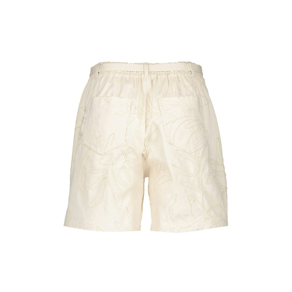 Shorts Embroidery - Ecru