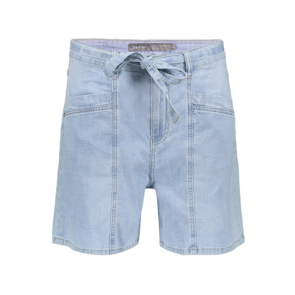 Shorts Belt - Blue Denim