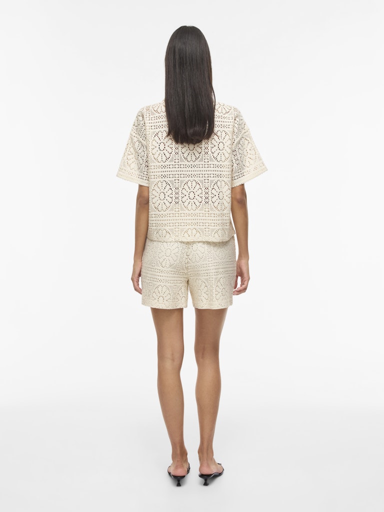 Vimerinda Hw Shorts/vol - Ecru