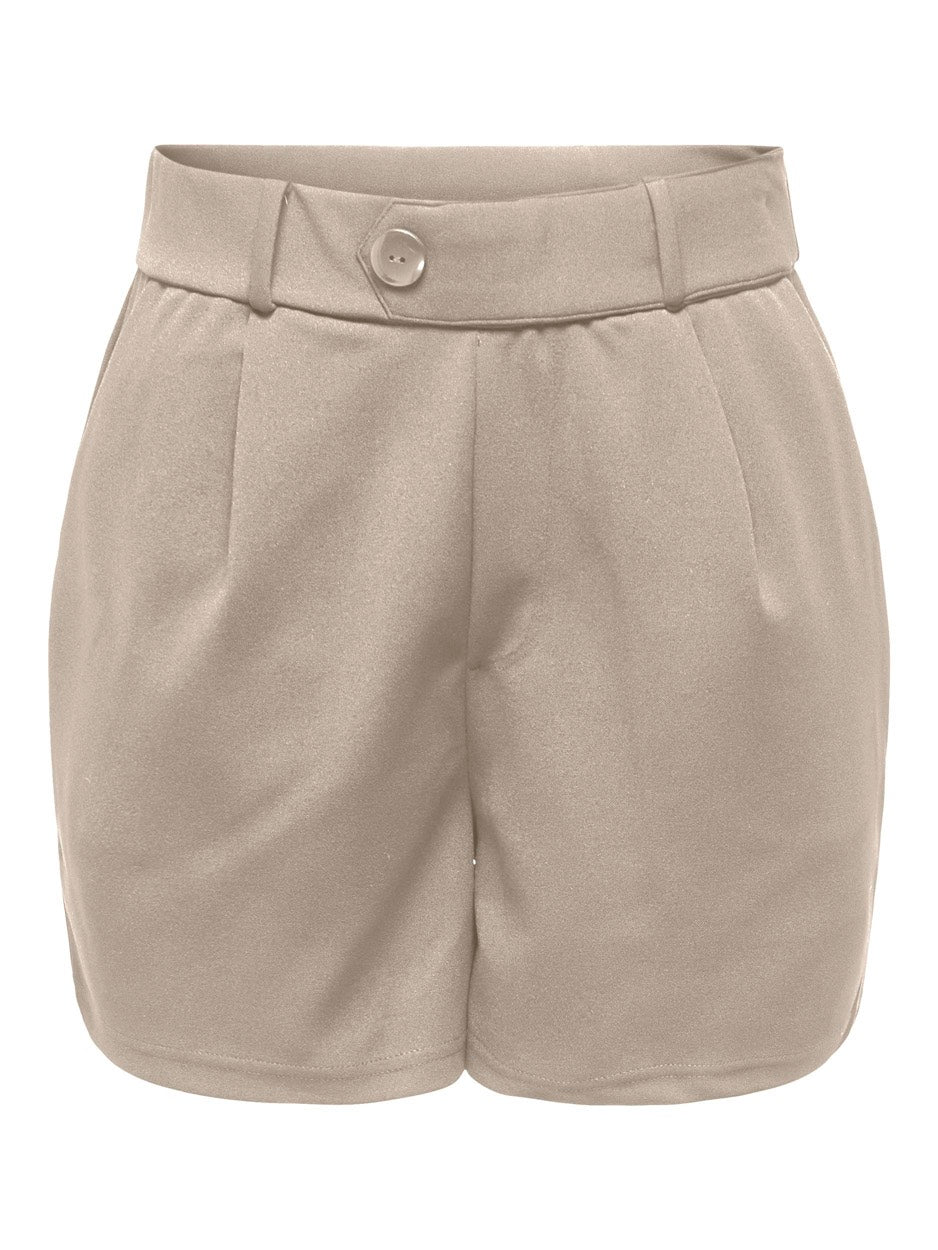 Onlsania Belt Button Shorts Jrs - Zand