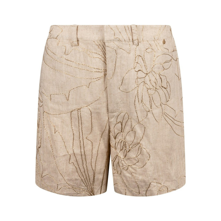Dagmar Short Embroidery - Zand Dessin