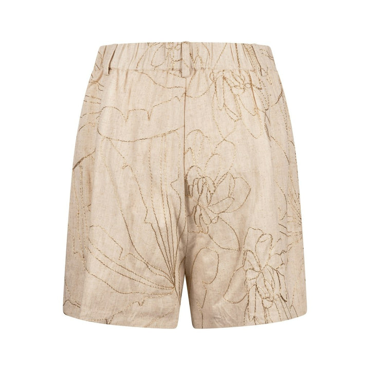 Dagmar Short Embroidery - Zand Dessin