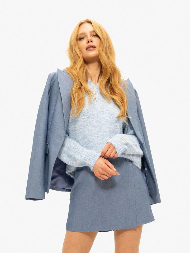 Parisa Skort - Blue Denim