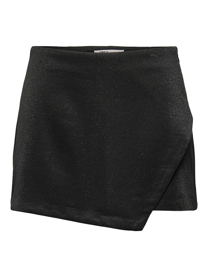 Onlmist-lyia Life Hw Glit Skort Pnt - Zwart
