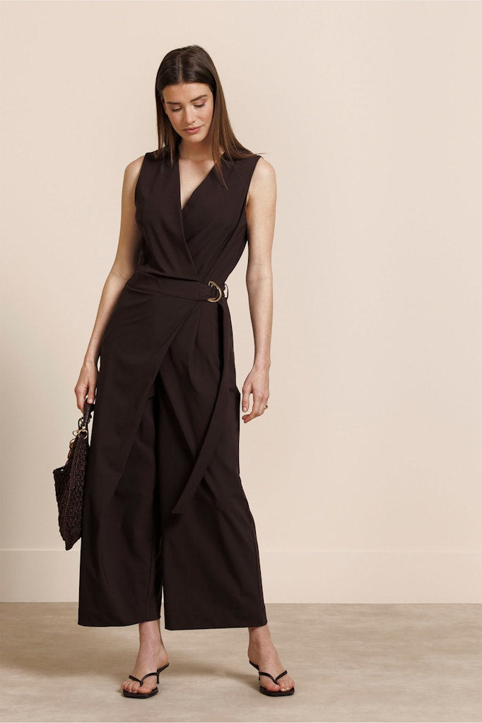 Loesje Jumpsuit - Bruin