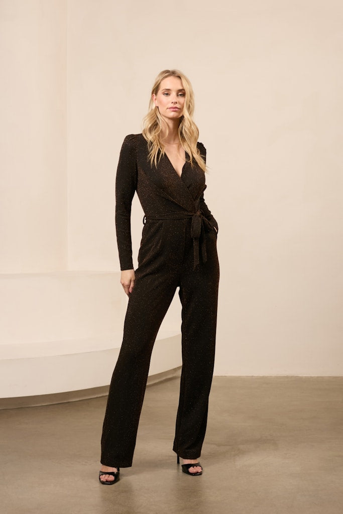 Jumpsuit Mavis - Bruin Dessin