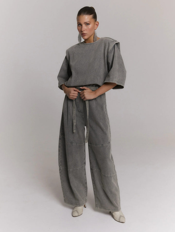 Mona - Grey Denim