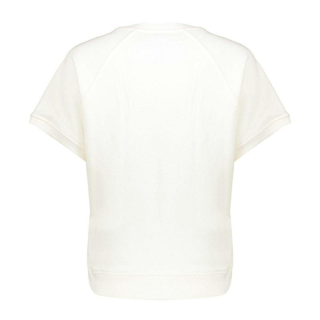 Sweater Short Sleeves ''sports Club'' - Off-white