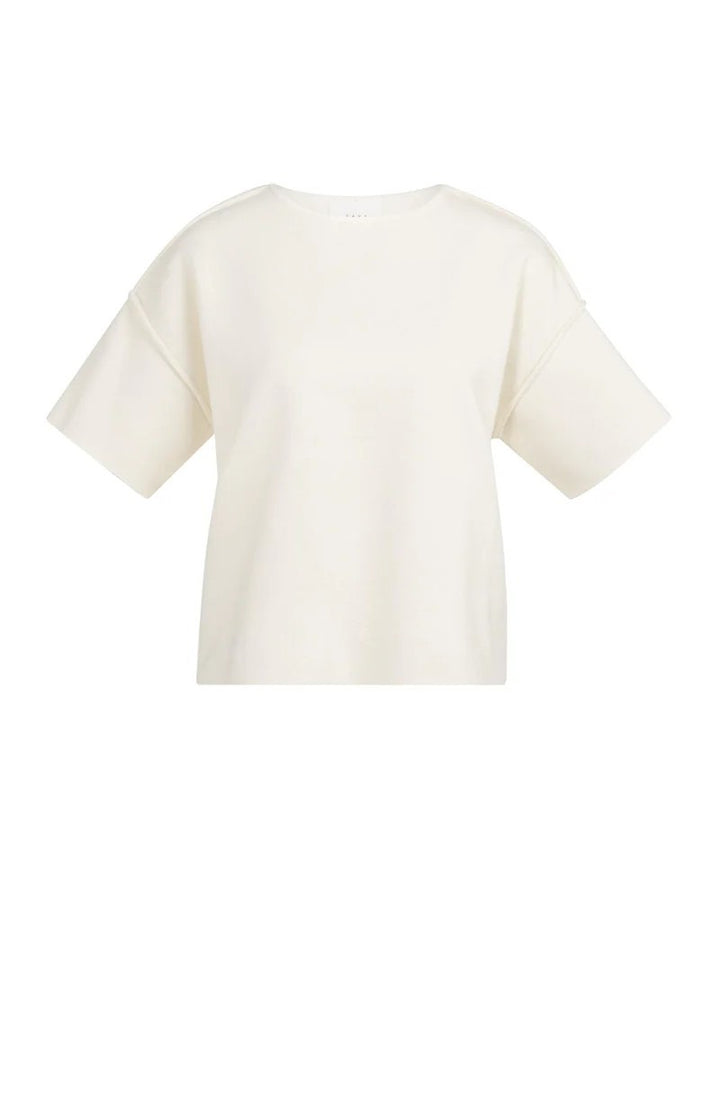 Sweater Met Korte Mouwen - Ecru