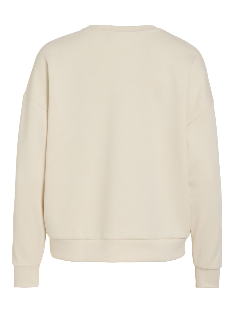 Visiffi Imagine O-neck L/s Top/pb - Beige