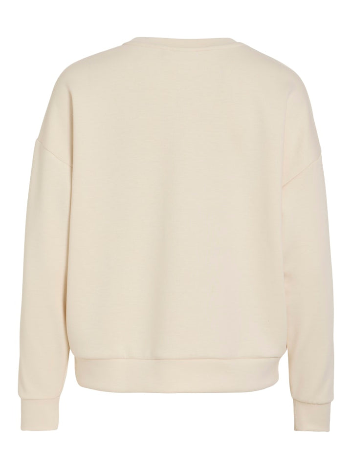 Visiffi Imagine O-neck L/s Top/pb - Beige