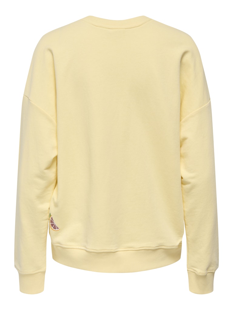 Onlkita L/s Sweat Box Ub Cs Swt - Licht Geel