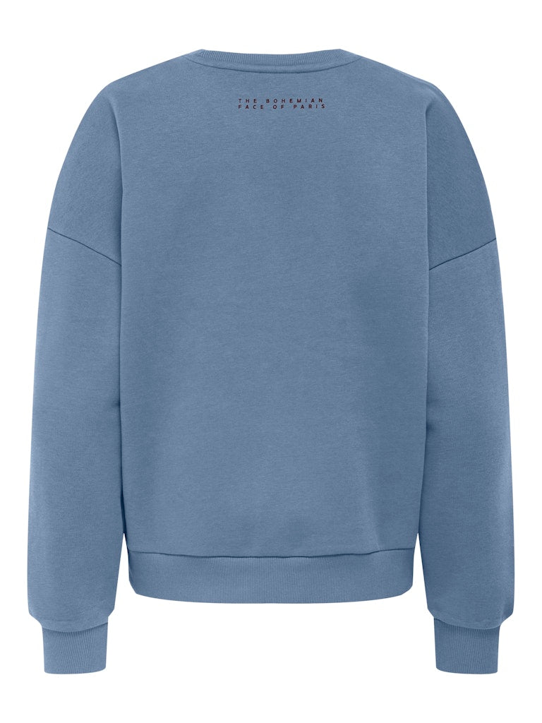 Onlzenja Boxy L/s Box Swt - Lichtblauw