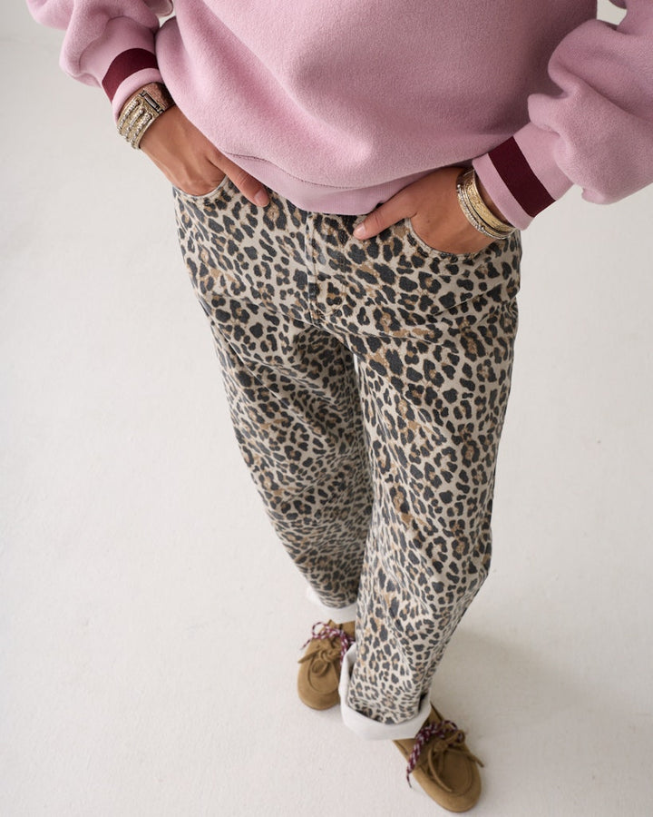 Soft Balloon Sweatshirt - Roze
