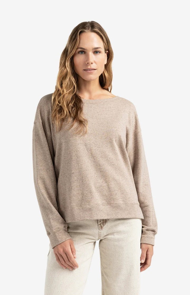M?lange Sweatshirt - Taupe
