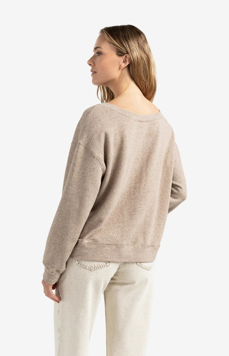 M?lange Sweatshirt - Taupe