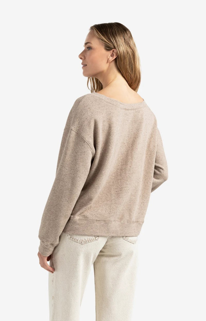 M?lange Sweatshirt - Taupe