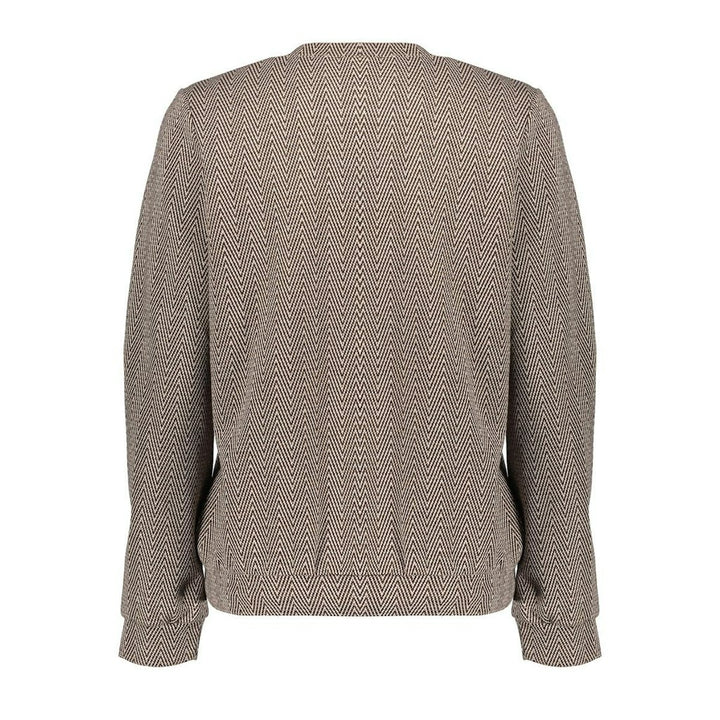 Top Jacquard - Bruin Dessin