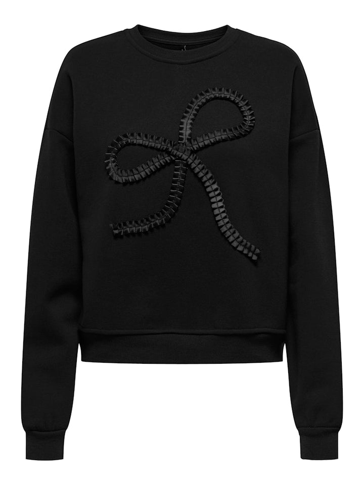 Onlelisanna O-neck Box Swt - Zwart